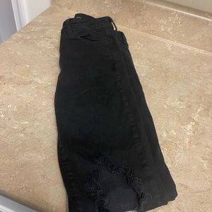 American Eagle black jeans size 4